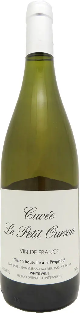 Jean & Jean Paul Versino Le Petit Oursan Blanc 750Ml 1