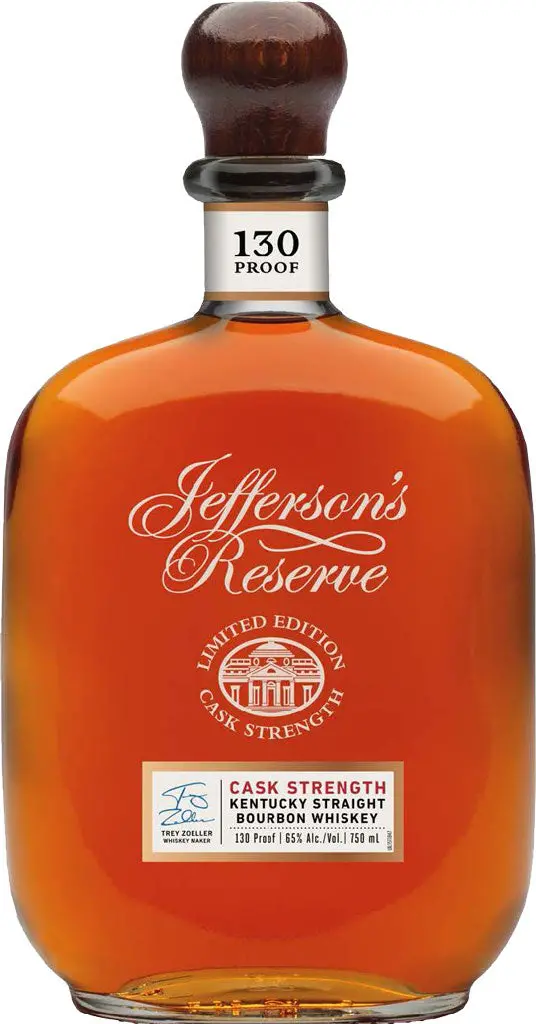 Jefferson's Reserve Limited Edition Cask Strength Kentucky Bourbon 750Ml 1
