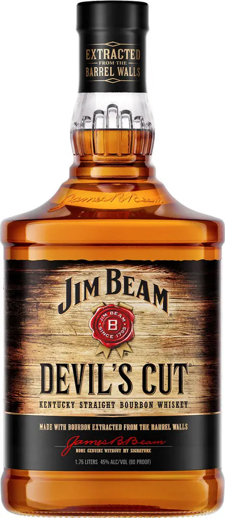 Jim Beam Devil's Cut Kentucky Bourbon 1.75L 1