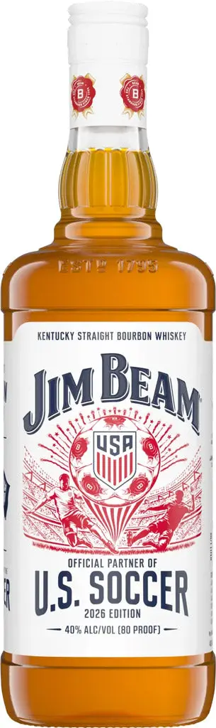 Jim Beam U.S. Soccer Edition Kentucky Bourbon 2026 750Ml 1