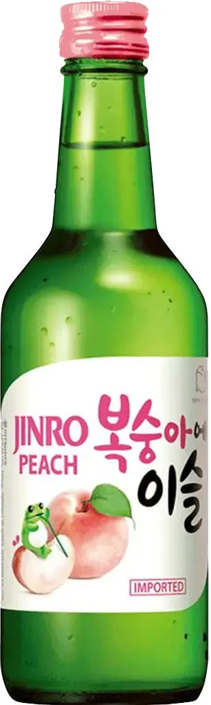 Jinro Chamisul Soju Peach 375Ml 1