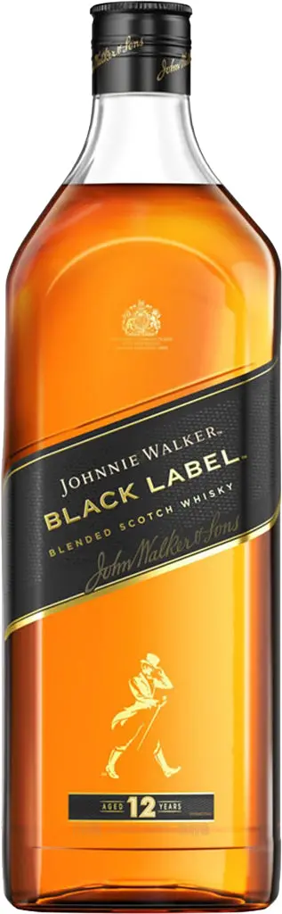 Johnnie Walker Black Label Blended Scotch Whisky 1.75L 1