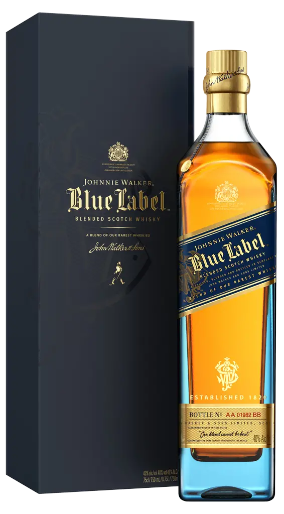 Johnnie Walker Blue Label Blended Scotch Whisky 750Ml 1