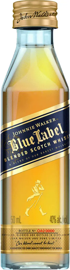 Johnnie Walker Blue Label Blended Scotch Whisky 50Ml 1