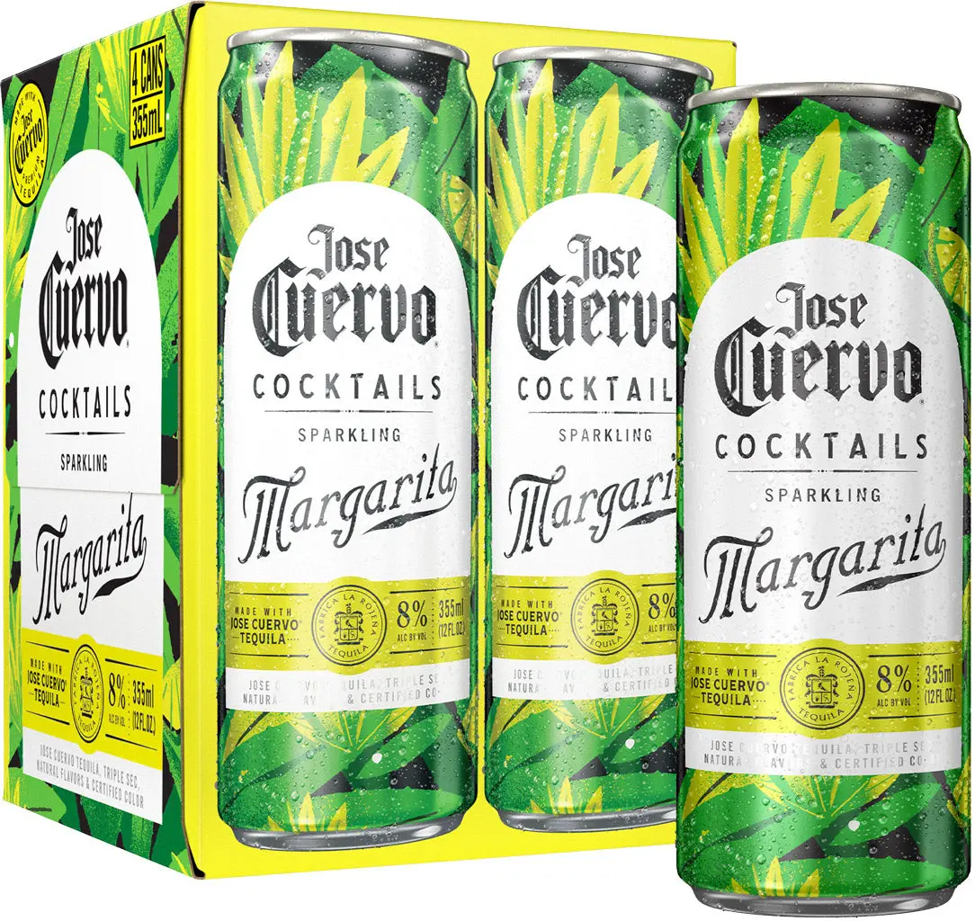Jose Cuervo Sparkling Margarita 4Pk 355Ml Can 1