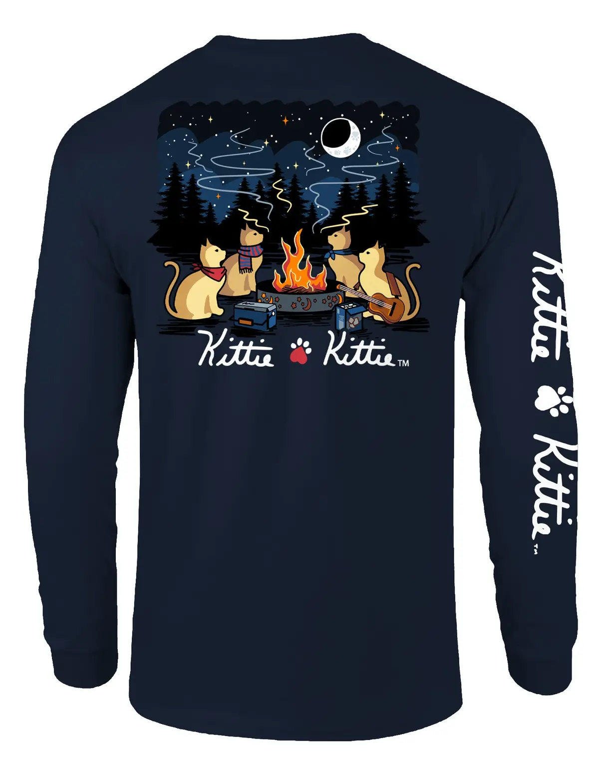 Campfire Rings Kittie, Adult Ls 1