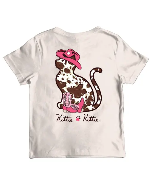 Cow Print Kittie, Youth Ss 1