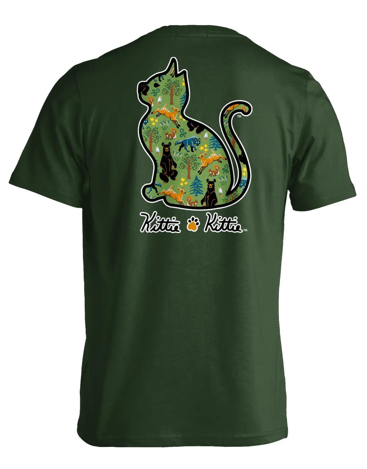 Forest Pattern Kittie 1