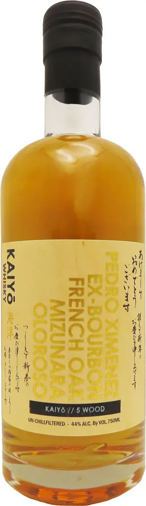Kaiyo 5 Wood Japanese Whisky 700Ml 1