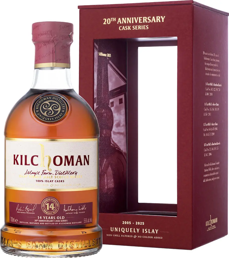 Kilchoman 20Th Anniversary Cask Series Ex-Sherry Butts 14 Year Old 700Ml 1