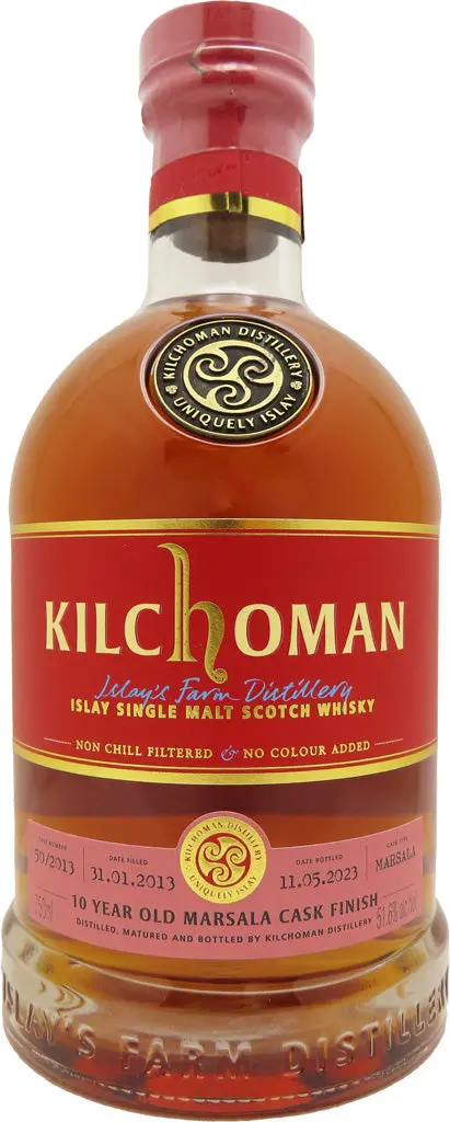Kilchoman Impex Cask Evolution Marsala Cask Finish Single Malt Whiskey 10 Year Old 750Ml 1