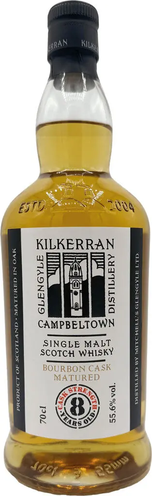 Kilkerran Single Malt Bourbon Cask Strength 8 Year Old 700Ml 1