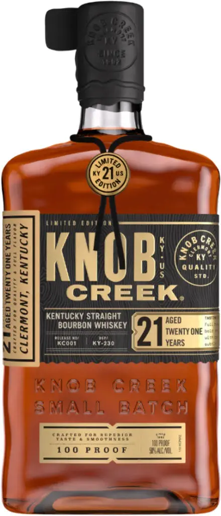Knob Creek Kentucky Bourbon 21 Year Old 100 Proof 750Ml 1
