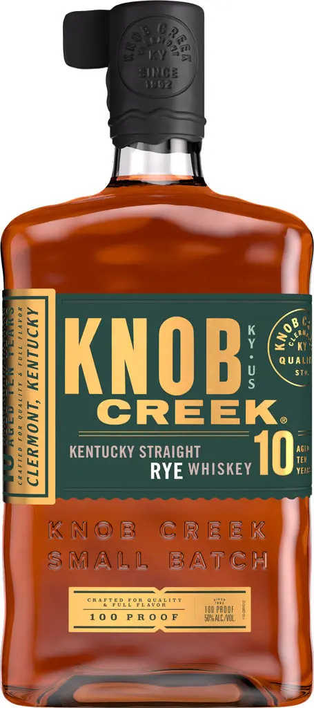 Knob Creek Small Batch Kentucky Rye 10 Year Old 100 Proof 750Ml 1