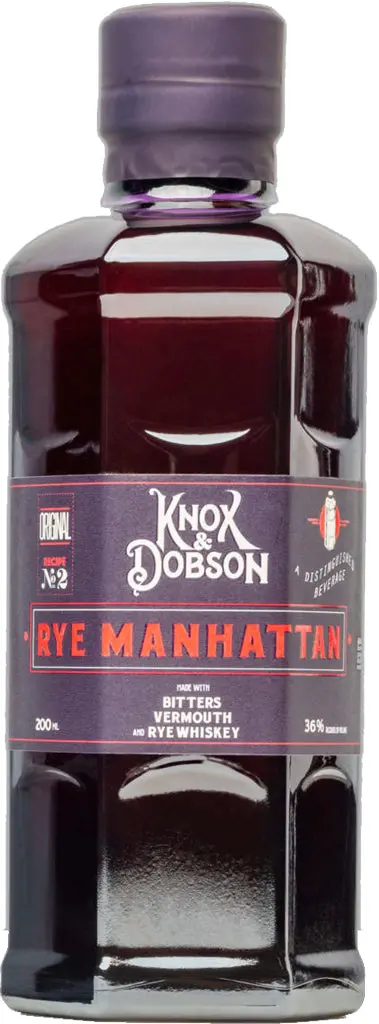 Knox & Dobson Rye Manhattan 200Ml 1