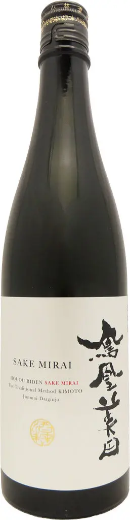 Kobayashi Hououbiden Sake Mirai Junmai Daiginjo 720Ml 1