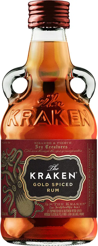 Kraken Gold Spiced Rum 70 Proof 50Ml 1
