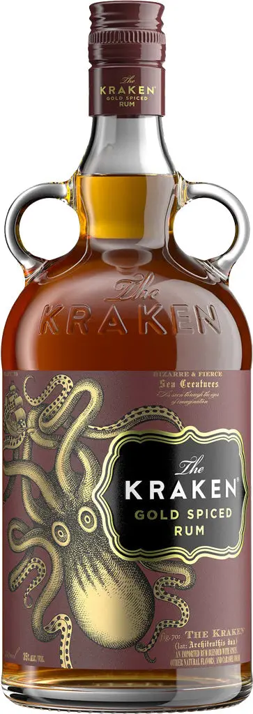 Kraken Gold Spiced Rum 70 Proof 750Ml 1