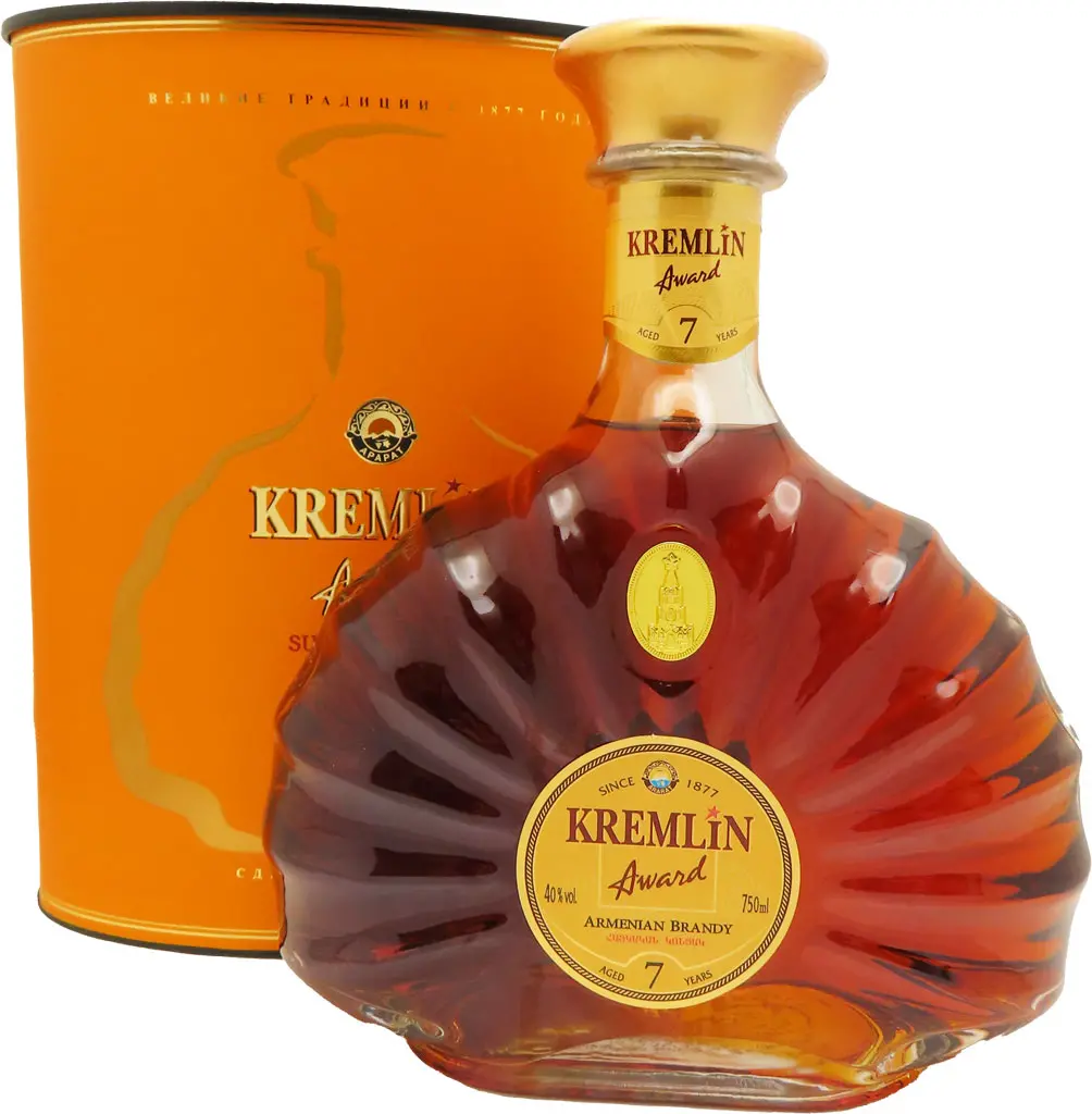 Kremlin Award Armenian Brandy  7 Year Old 750Ml 1