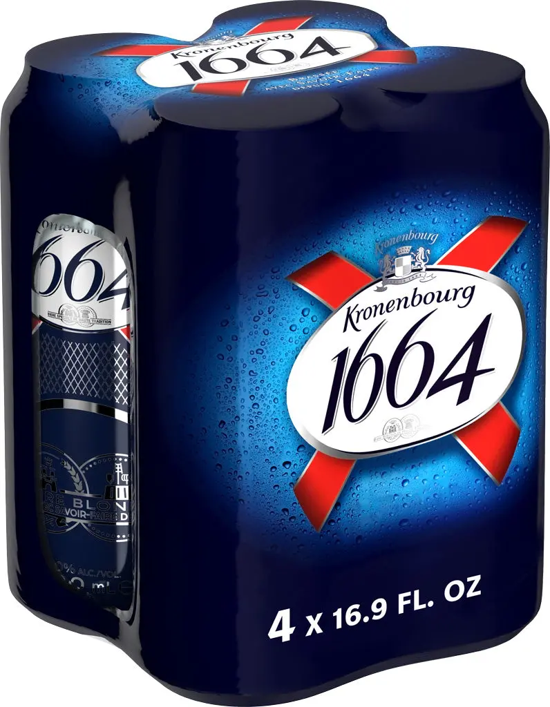 Kronenbourg 1664 16.9Oz 4Pk Cans 1