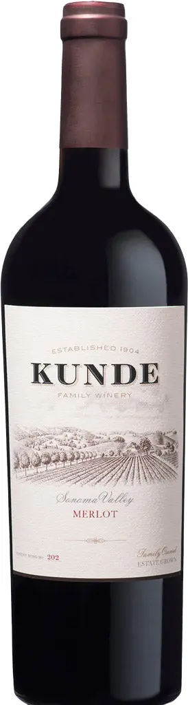 Kunde Family Estate Merlot Sonoma County 2023 750Ml 1