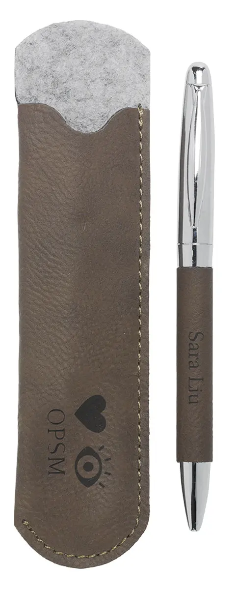 Leatherette Pen Gift Set – Single Pouch 1