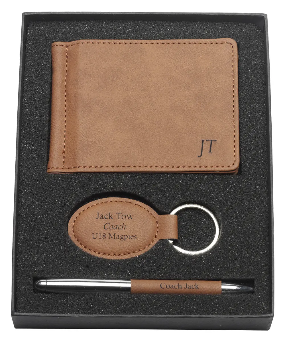 Gift Set - Wallet, Keychain & Pen 1