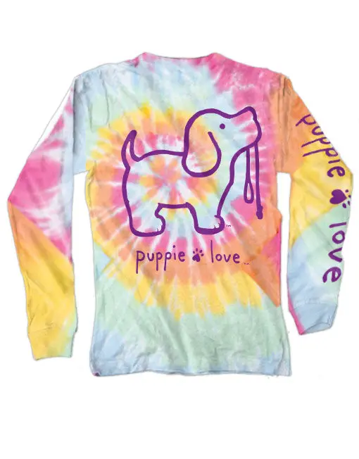 Tie Dye #2 Pup, Adult Ls 1