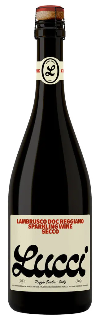 Lucci Lambrusco Reggiano Doc Secco 750Ml 1