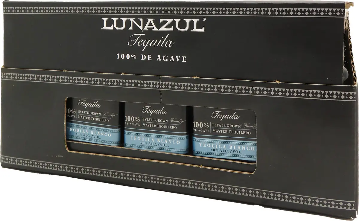 Lunazul Tequila Blanco 50Ml 10Pk 1