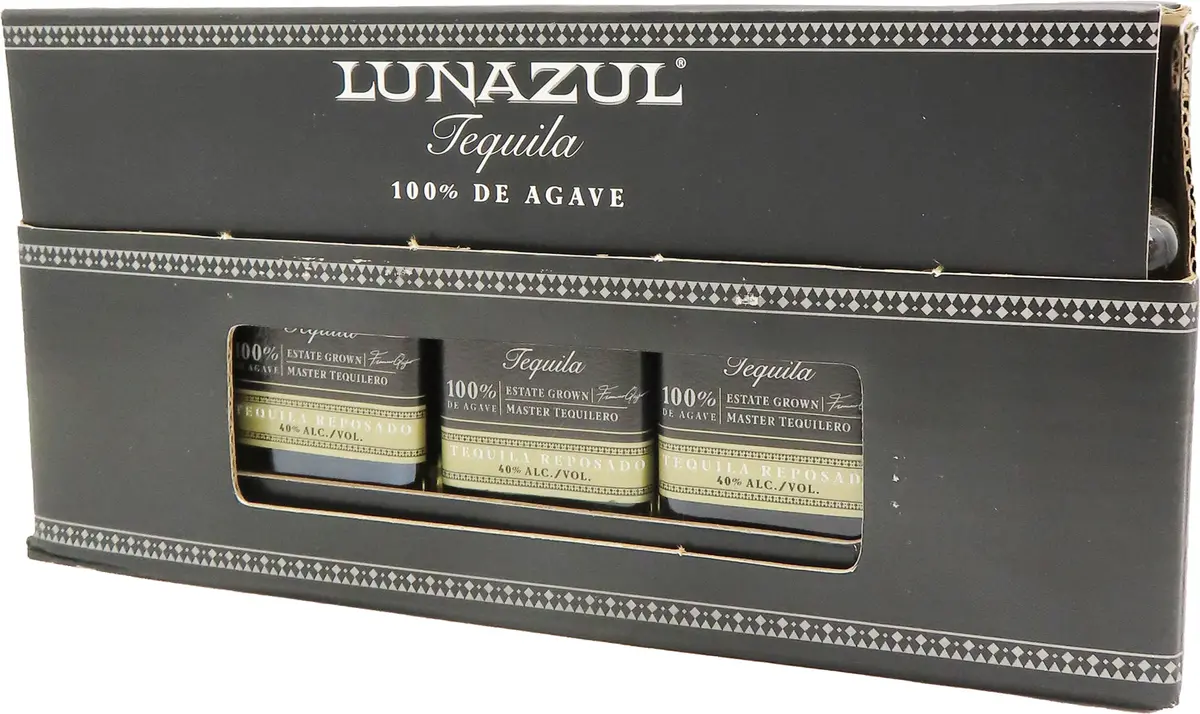 Lunazul Tequila Reposado 50Ml 10Pk 1