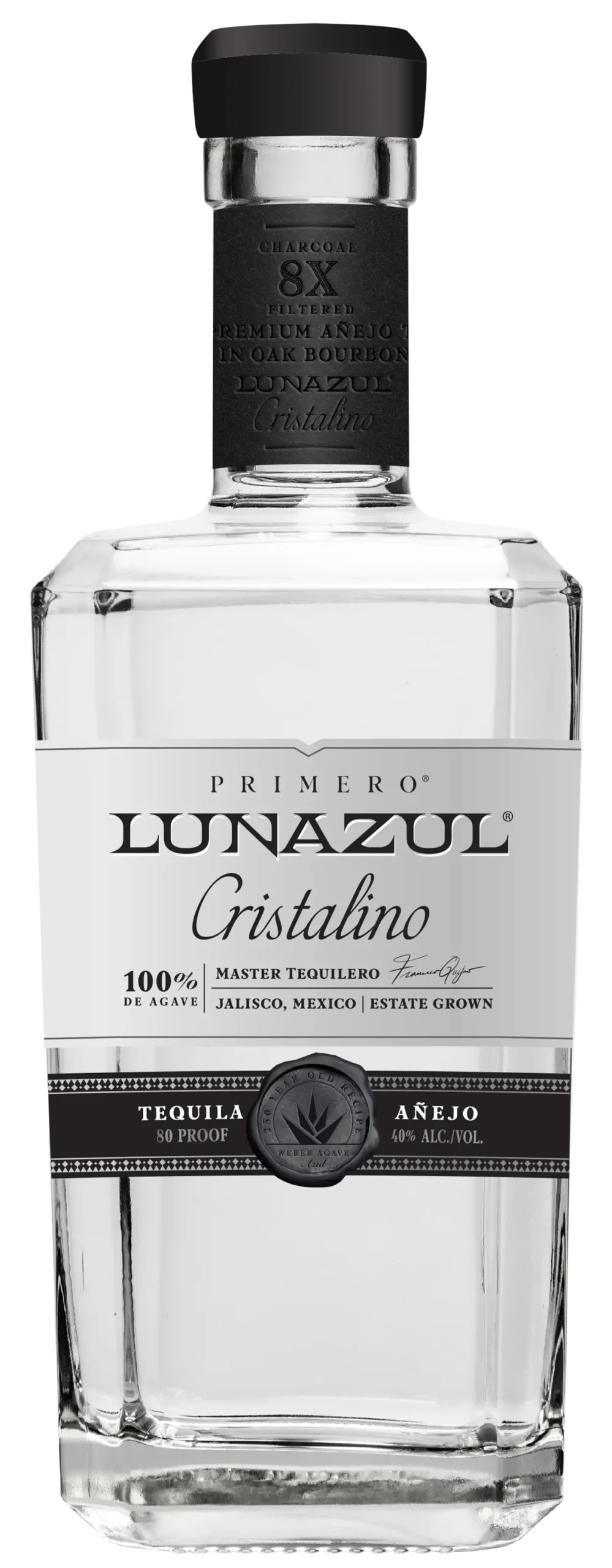 Lunazul Tequila Anejo Cristalino 750Ml 1