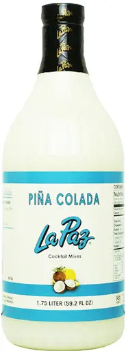 La Paz Pina Colada Mix 1.75L 1