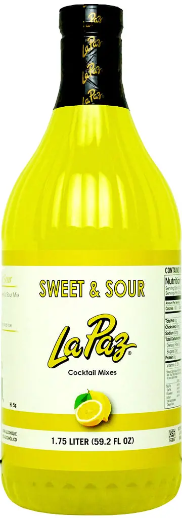 La Paz Sweet & Sour Mix 1.75L 1