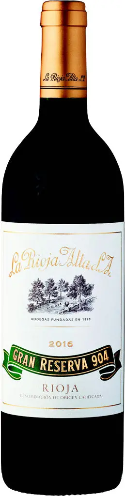 La Rioja Alta Rioja Gran Reserva 904 2016 750Ml 1