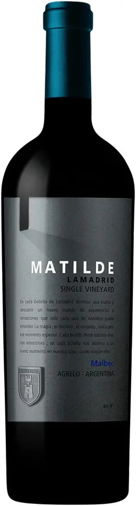 Lamadrid Matilde Single Vineyard Malbec 2017 750Ml 1