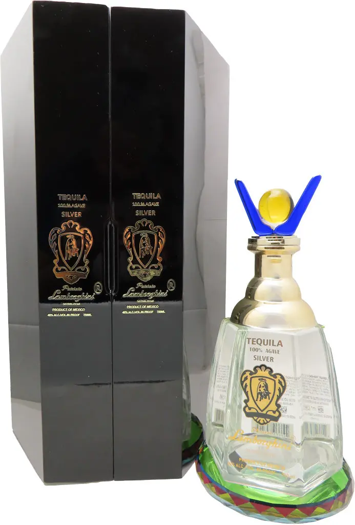 Lamborghini Tequila Silver Gift Set 750Ml (In Store Pickup Only) 1