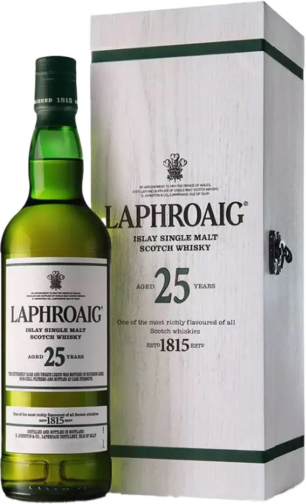 Laphroaig 25 Year Old Single Malt Whisky 94.6 Proof 700Ml 1