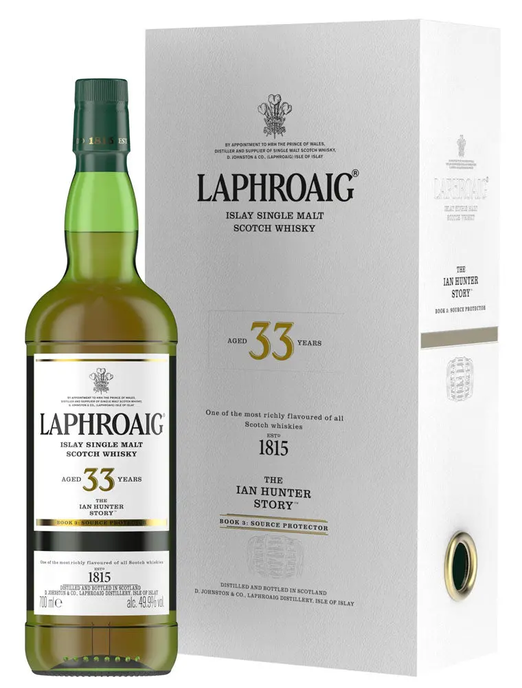 Laphroaig 33 Year Old The Ian Hunter Story Book 3 Single Malt Scotch 750Ml 1