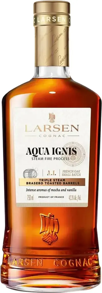 Larsen Aqua Ignis Cognac 750Ml 1