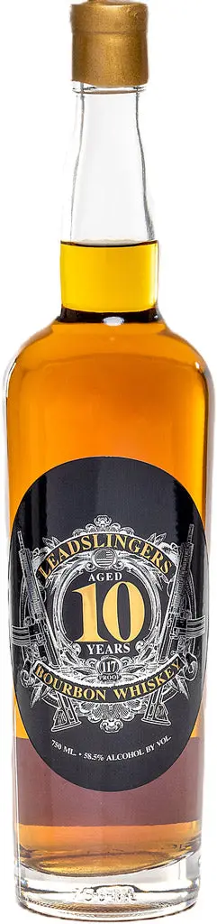 Leadslingers Bourbon Whiskey 10 Year Old 117 Proof 750Ml 1