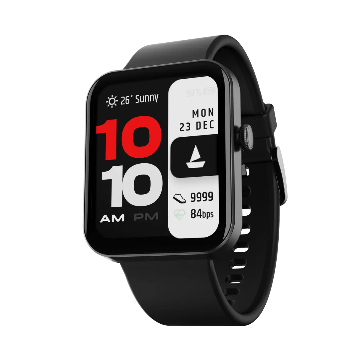 Boat Wave Stride Voice | Premium Bluetooth Calling Smartwatch With 1.83" (4.64 Cm) Hd Display, 100+ Sports Modes, 10 Days Of Battery Life 1
