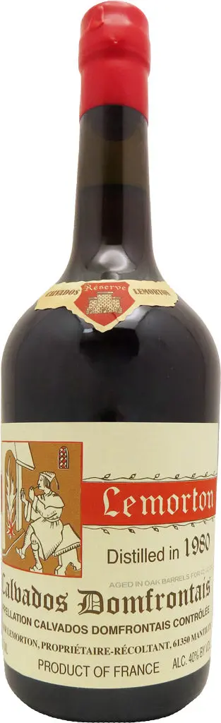 Lemorton Calvados Reserve 1980 750Ml 1
