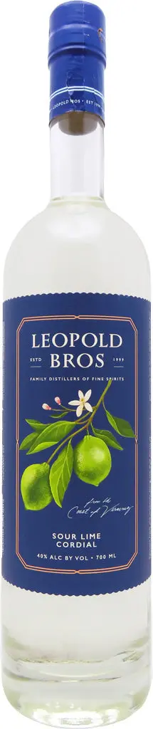 Leopold Bros Sour Lime Cordial 700Ml 1