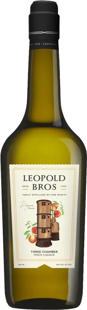 Leopold Bros Three Chamber Peach Liqueur 700Ml 1