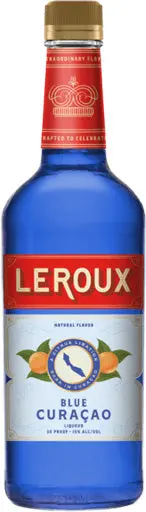 Leroux Blue Curacao Liqueur 1L 1