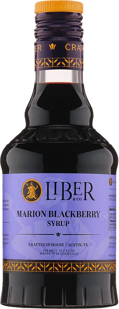 Liber & Co Marion Blackberry Syrup 375Ml 1