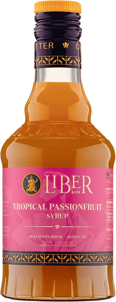 Liber & Co Tropical Passionfruit Syrup 375Ml 1
