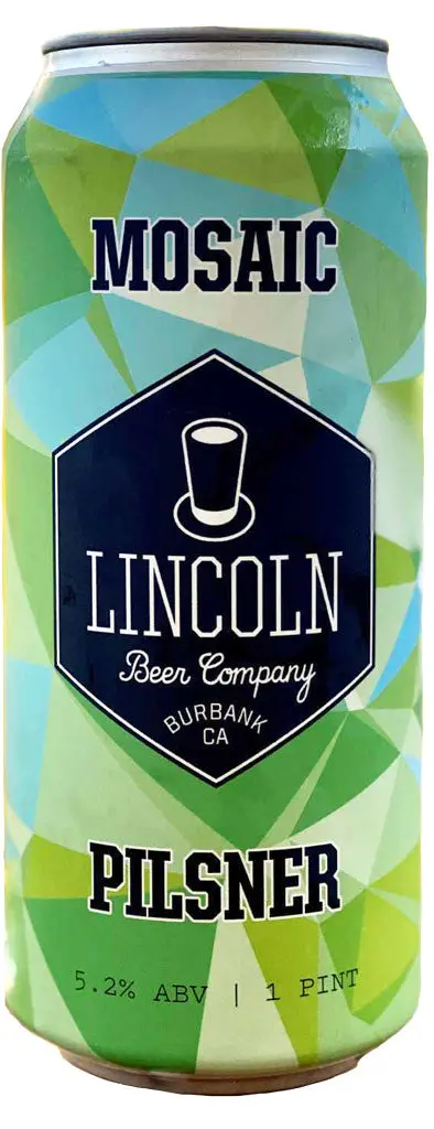 Lincoln Beer Company Mosaic Pilsner 16Oz Can 1
