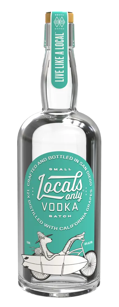 Locals Only Small Batch Vodka 750Ml 1